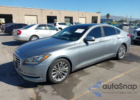 2017 Genesis G80 3.8 из США, поврежденный, VIN KMHGN4JE3HU182617
